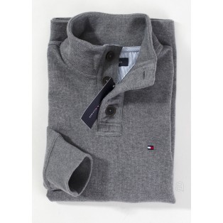 TOMMY HILFIGER BLUZA MESKA - HALF ZIP